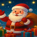 Santa  Collecting gifts