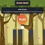 Stick Fruit Arcade Game