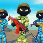 Stickman Army : Team Battle-3